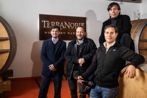 Equipo Terranoble: Ignacio Mattas, ALejandro Abarca, Pedro Vega y Marcelo Garcia.